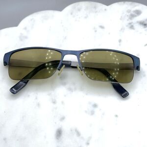 Hugo BOSS 0515 Titanium Blue Eyeglasses Sunglasses Frames Only 55-17-145